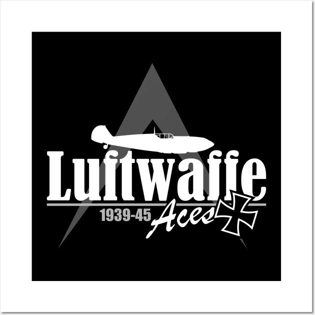 WW2 Luftwaffe Aces Wall Art by TCP